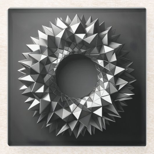 ring of irregular pyramides glasuntersetzer (Vorderseite)