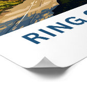 Ring of Kerry Ireland Travel Print Poster (Ecke)