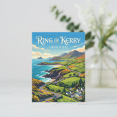 Ring of Kerry Irland Postkarte (Stehend Vorderseite)