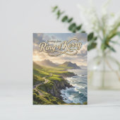 Ring of Kerry Irland Postkarte (Stehend Vorderseite)