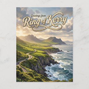 Ring of Kerry Irland Postkarte