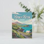 Ring of Kerry Irland Postkarte (Stehend Vorderseite)