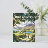 Ring of Kerry Irland Postkarte (Stehend Vorderseite)