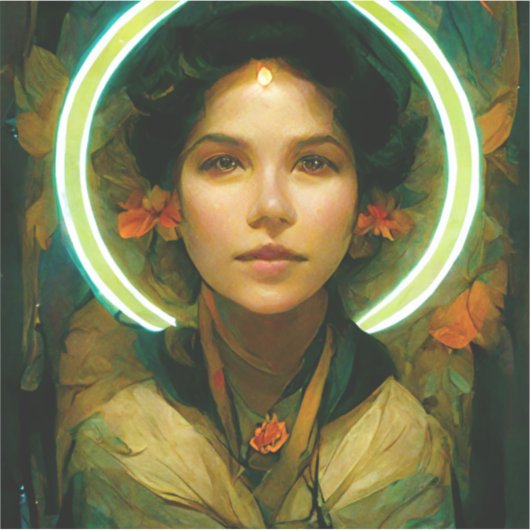 Ring of Light Fantasy Sci-fi Aufkleber (Vorderseite)