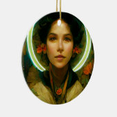 Ring of Light Fantasy Sci-fi Keramik Ornament (Rechts)