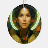 Ring of Light Fantasy Sci-fi Keramik Ornament (Links)
