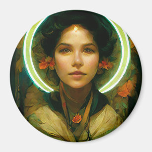Ring of Light Fantasy Sci-fi Magnet