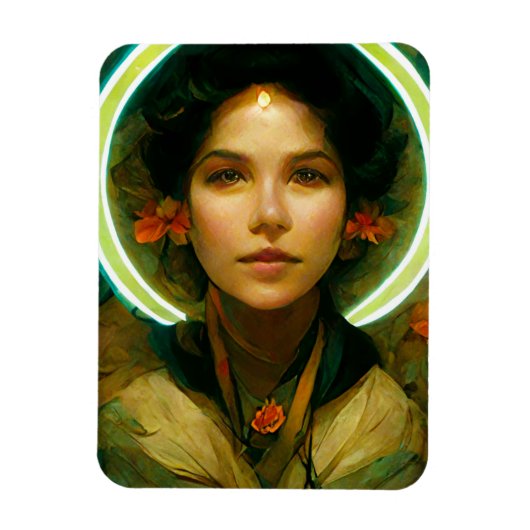 Ring of Light Fantasy Sci-fi Magnet (Vertikal)