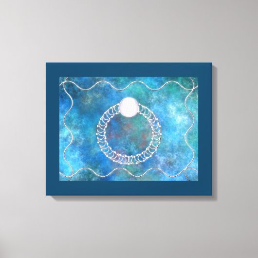 Ring of Water Canvas Print Leinwanddruck (Vorderseite)