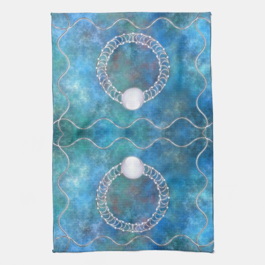 Ring of Water Kitchen Handtuch (Vertikal)