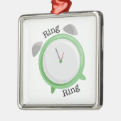 Ring-Ring Silbernes Ornament (Links)