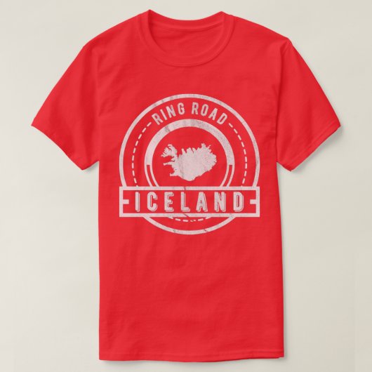 Ring Road Island T-Shirt (Design vorne)