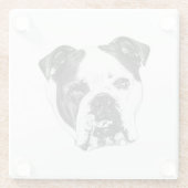 Ring-Safe Bulldog-Untersetzer Glasuntersetzer (Rückseite)