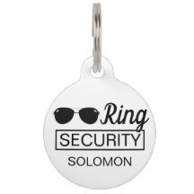 Ring Security Begleiter Hochzeit eleganten Hundrin