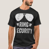 Ring Security Funny T - Shirt for Ring Bearer Boys (Vorderseite)