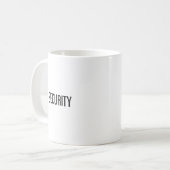Ring Security Funny Wedbride Groom Party Geschenk Kaffeetasse (Vorderseite Links)