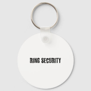 Ring Security Funny Wedbride Groom Party Geschenk Schlüsselanhänger