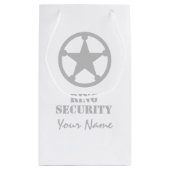 Ring Security Geschenktasche für Ehering Trägerkin Kleine Geschenktüte (Rückseite)