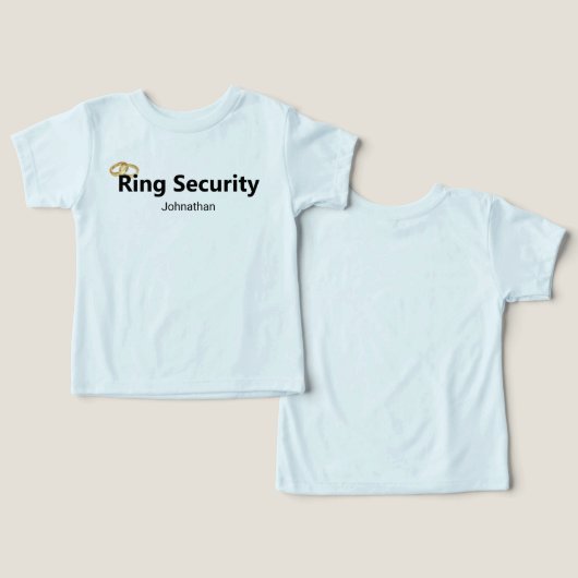 Ring Security Gold Wedding Rings Ringbester Name (Design Vorderseite & Rückseite)