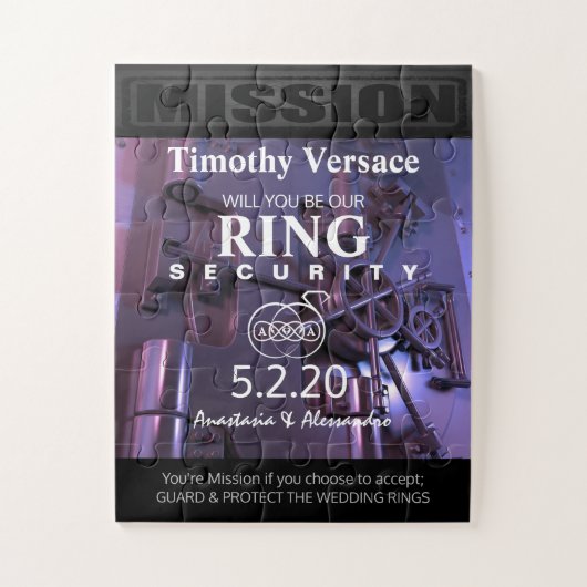 Ring Security Puzzle (Vertikal)
