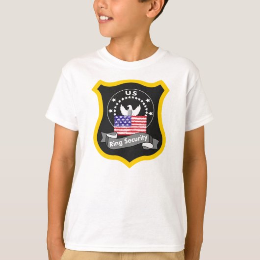 RING SECURITY T SHIRT, RING BEARER T-Shirt (Vorderseite)