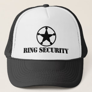 Ring Security Trucker Hut für Ehering Träger Truckerkappe