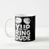 Ring Security Wedding Party Funny Ring Bearer  Kaffeetasse (Links)