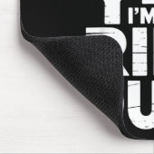 Ring Security Wedding Party Funny Ring Bearer  Mousepad (Ecke)