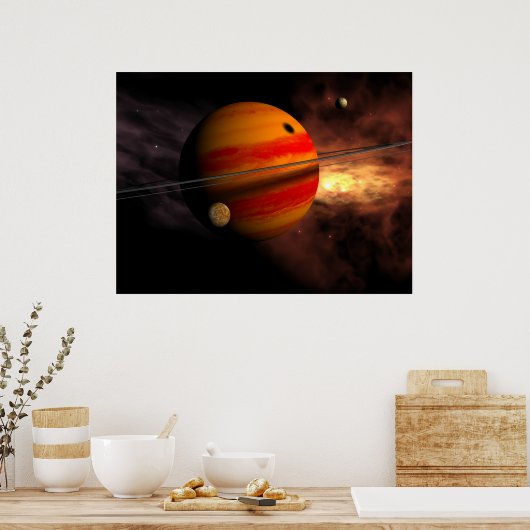 Ring Shadows Poster (Küche)