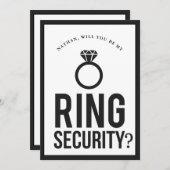 Ring-Sicherheit Einladung (Vorne/Hinten)