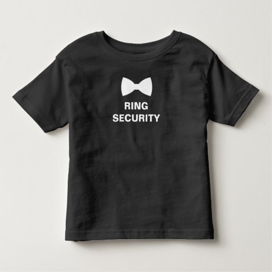 Ring-Sicherheitsring-Träger Kleinkind T-shirt (Vorderseite)