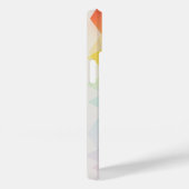 Ring Spectrum iPhone Case - Farbverschiebung Kunst (Rückseite / Rechts)