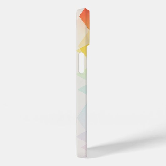 Ring Spectrum iPhone Case - Farbverschiebung Kunst (Rückseite / Rechts)