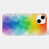 Ring Spectrum iPhone Case - Farbverschiebung Kunst (Rückseite (Horizontal))