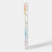 Ring Spectrum iPhone Case - Farbverschiebung Kunst (Rückseite / Links)