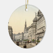 Ring-Straße, Budapest, Ungarn Keramikornament (Links)
