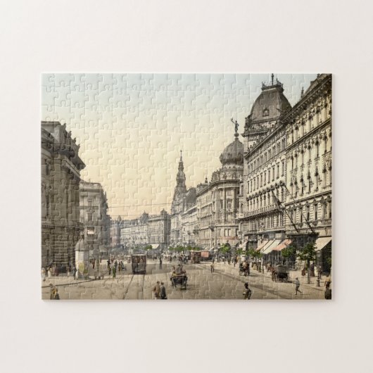 Ring-Straße, Budapest, Ungarn Puzzle (Horizontal)