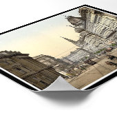 Ring Street, Budapest, Ungarn Poster (Ecke)