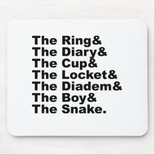 Ring & Tagebuch & Cup & Locket & Diadem & Boy & Sc Mousepad