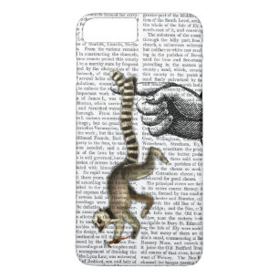 Ring Tail Lemur auf Finger 2 Case-Mate iPhone Hülle