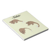 Ring Tail Possums Notizblock (angewinkelt)