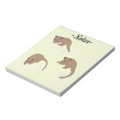 Ring Tail Possums Notizblock (Rotiert)