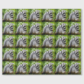 Ring-tailed lemur geschenkpapier (Flach)