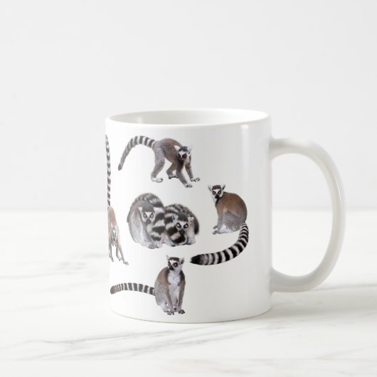 Ring-tailed lemur kaffeetasse (Rechts)
