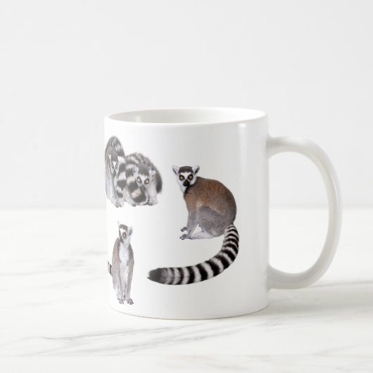 Ring-tailed lemur kaffeetasse (Rechts)