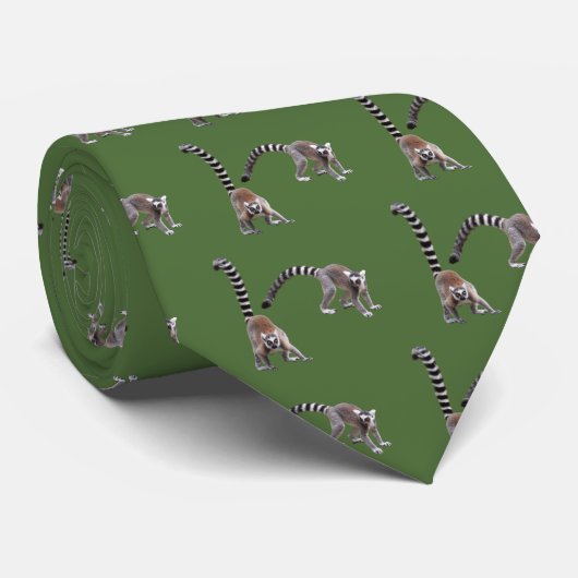Ring-tailed lemur krawatte (Gerollt)