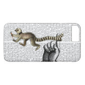 Ring Tails Lemur auf Finger 2 Case-Mate iPhone Hülle (Rückseite (Horizontal))