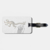 Ring Tails Lemur auf Finger 2 Gepäckanhänger (Rückseite horizontal)