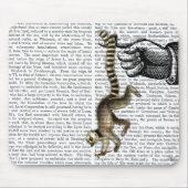 Ring Tails Lemur auf Finger 2 Mousepad (Vorne)