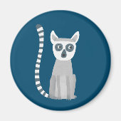 Ring Tails Lemur Magnet (Vorne)